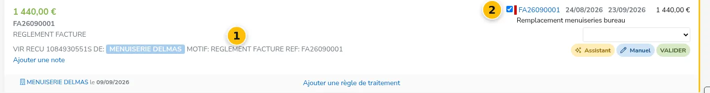 Ce que change une règle
